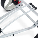 Big Max Autofold X 3-Wheel Push Trolley - White/Cobalt