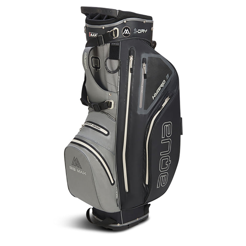 Big Max Aqua Hybrid 3 Stand Bag - Grey/Black