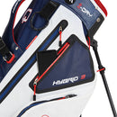 Big Max Aqua Hybrid 3 Stand Bag - Navy/White/Red