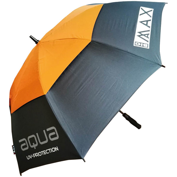 Big Max Aqua UV Umbrella - Charcoal/Orange