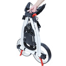 Big Max Blade IP 3-Wheel Push Trolley - White/Lime