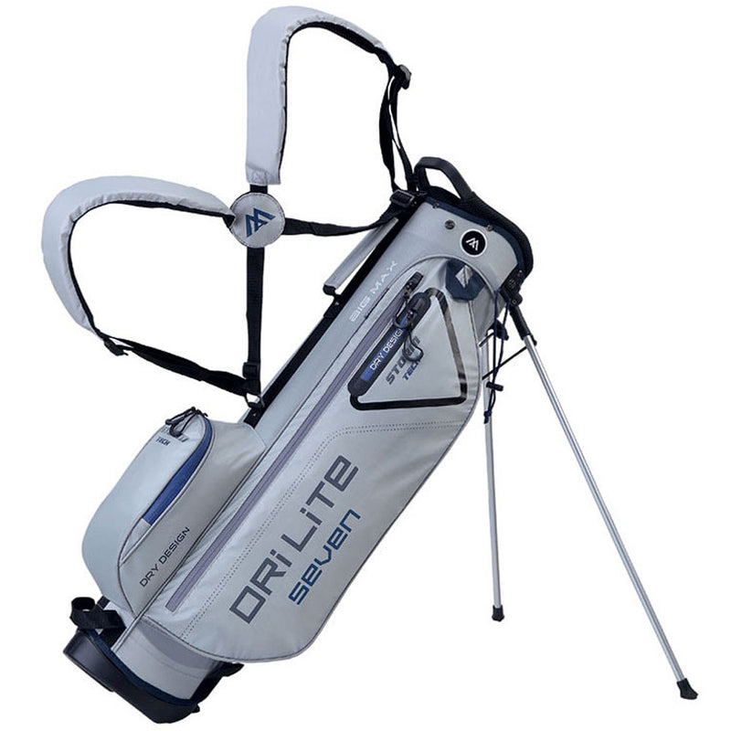 Big Max Dri-Lite 7 Stand Bag - Silver/Navy