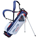 Big Max Dri-Lite 7 Stand Bag - White/Navy/Red