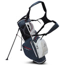 Big Max Dri Lite Hybrid 2 Stand Bag - White/Blueberry/Merlot