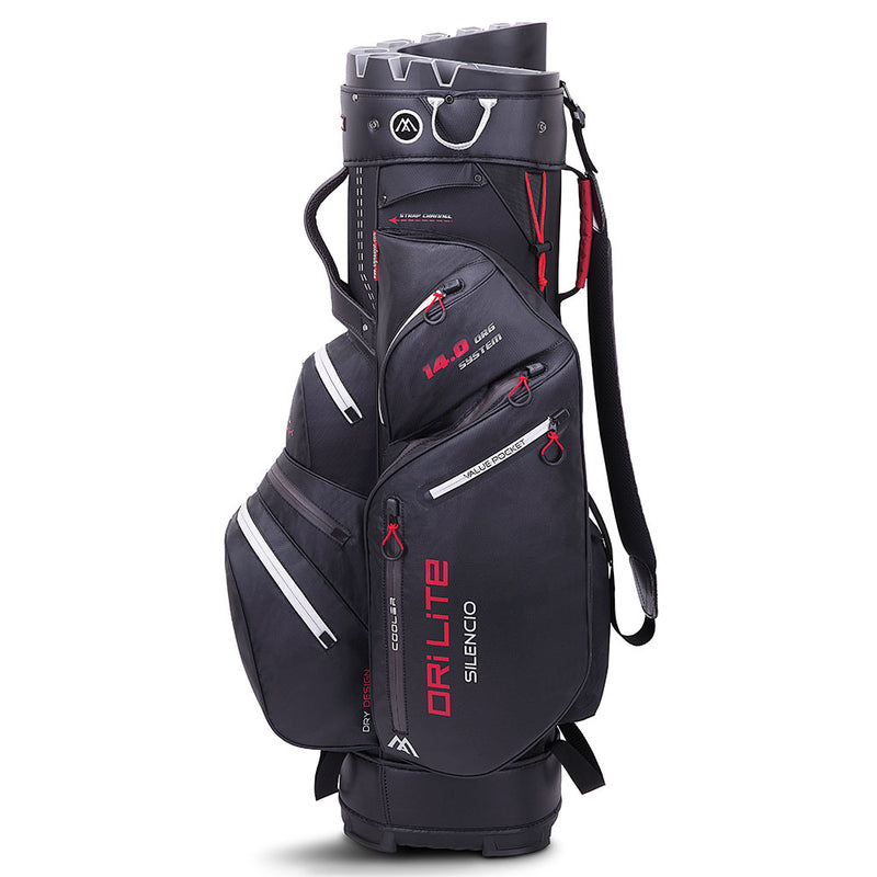 Big Max Dri Lite Silencio 2 Organiser Cart Bag - Black