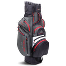 Big Max Dri Lite Silencio 2 Organiser Cart Bag - Charcoal/White/Black/Red