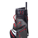 Big Max Dri Lite Silencio 2 Organiser Cart Bag - Charcoal/White/Black/Red