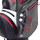Big Max Dri Lite Silencio 2 Organiser Cart Bag - Charcoal/White/Black/Red