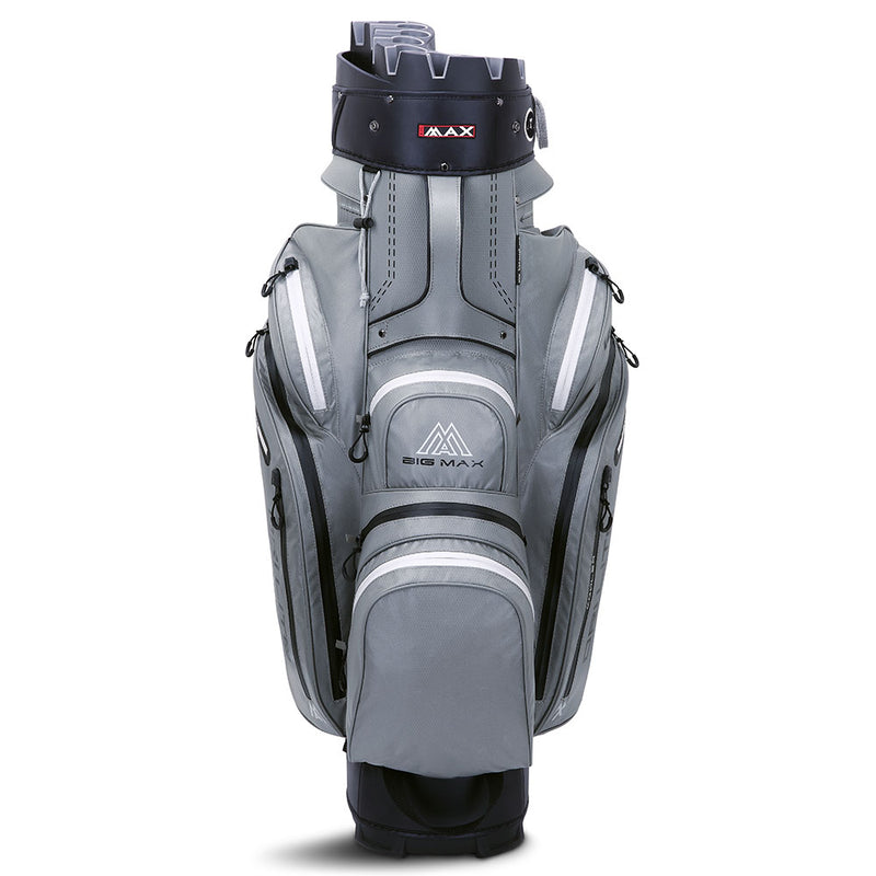 Big Max Dri Lite Silencio 2 Organiser Cart Bag - Grey/Black