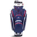 Big Max Dri Lite Silencio 2 Organiser Cart Bag - Navy/Silver/Red
