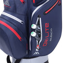 Big Max Dri Lite Silencio 2 Organiser Cart Bag - Navy/Silver/Red