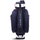 Big Max Dri Lite Silencio 2 Organiser Cart Bag - Steel/Blue/Silver/Fuchsia