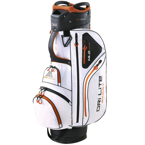 Big Max Dri Lite Sport Cart Bag - White/Black/Orange