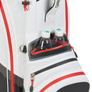 Big Max Dri Lite V-4 Cart Bag - Black/White/Red