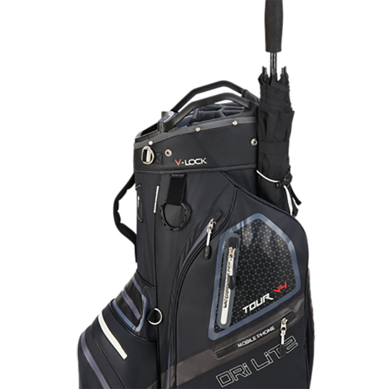 Big Max Dri Lite V-4 Cart Bag - Black