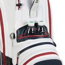 Big Max Dri Lite V-4 Cart Bag - Blueberry/White/Merlot