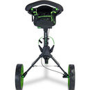 Big Max IQ 360 3-Wheel Push Trolley - Black/Lime