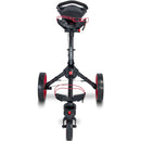 Big Max IQ 360 3-Wheel Push Trolley - Black/Red