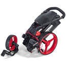 Big Max IQ 360 3-Wheel Push Trolley - Black/Red