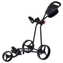 Big Max Ti-ONE 3-Wheel Push Trolley - Phantom Black