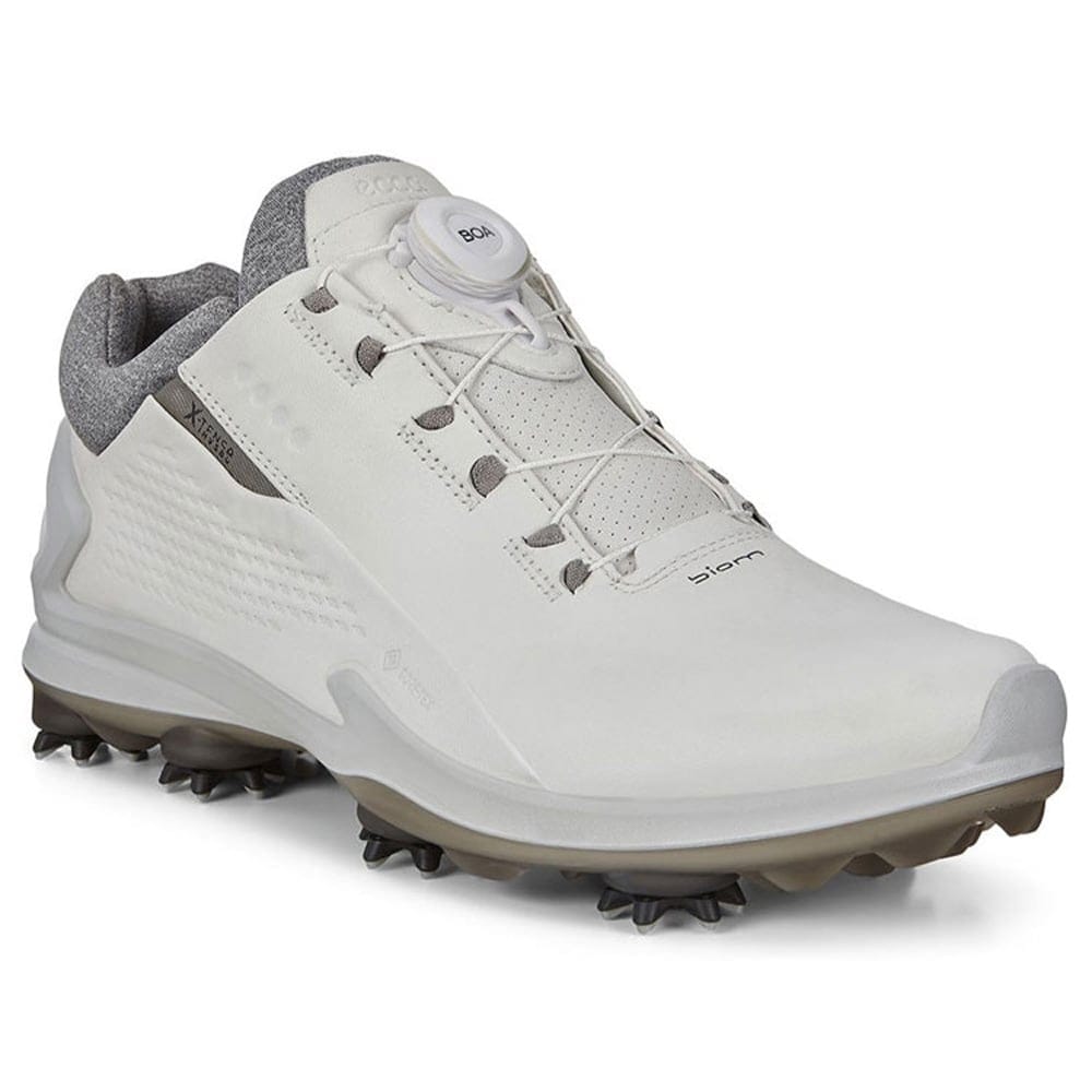 biom　G3 ゴルフシューズ BOAシステム ホワイト42 ECCO Biom G3 BOA Spiked Shoes - White/Grey