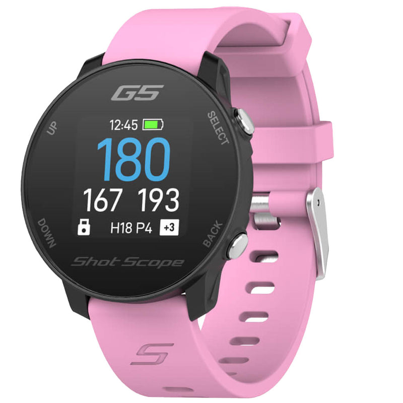 Shot Scope G5 Golf GPS Watch - Black