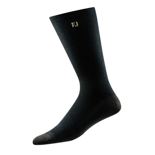 FootJoy ProDry Lightweight Crew Golf Socks - Black