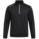 Under Armour Drive Wind 1/2 Zip Top - Black/Black/White
