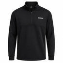 Under Armour Drive Pro Hybrid 1/2 Zip Pullover - Black/Black