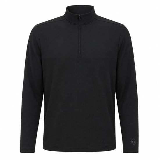 Under Armour Drive Lightweight 1/2 Zip Top - Black/Anthracite/Castlerock