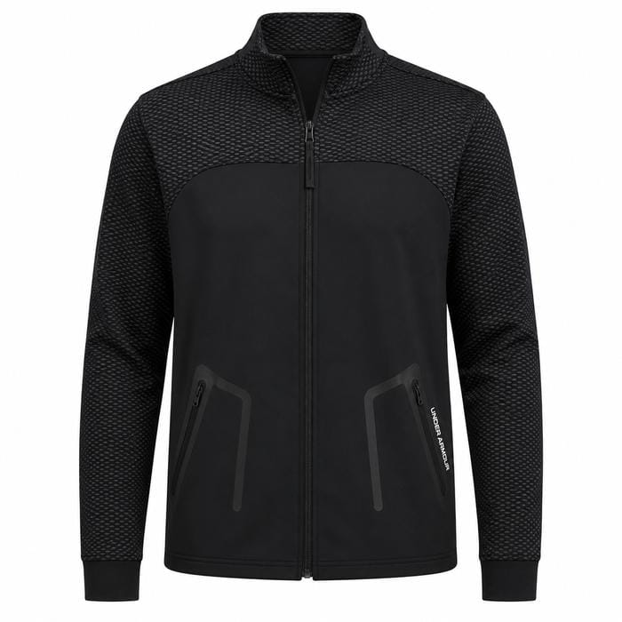 Under Armour Drive Pro Hybrid Full-Zip Jacket - Black/White