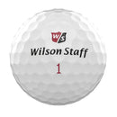 Wilson DX2 Soft Golf Balls (Cosmetic Blemish - White) - 12 Pack
