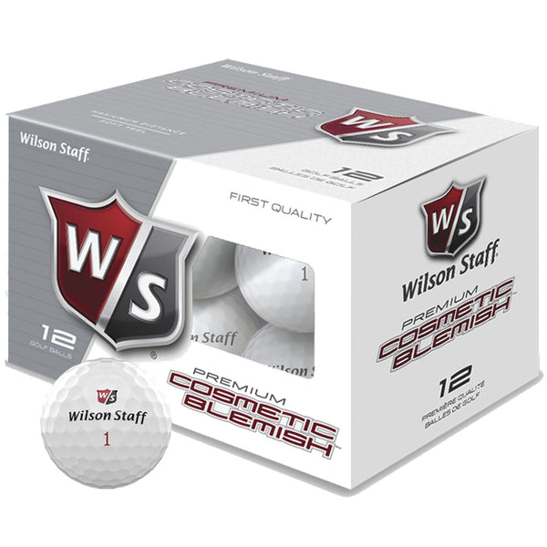 Wilson DX2 Soft Golf Balls (Cosmetic Blemish - White) - 12 Pack