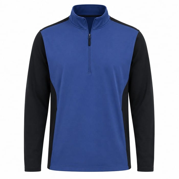 Under Armour Drive Pro Storm Hybrid 1/2 Zip Sweater - Tech Blue/Black