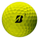 Bridgestone Tour B XS Golf Balls - Yellow - 12 Pack