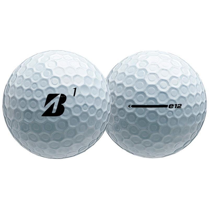 Bridgestone e12 Contact Golf Balls - White - 12 Pack