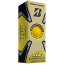 Bridgestone e12 Contact Golf Balls - Matte Yellow - 12 Pack