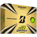 Bridgestone E12 Contact Matte Golf Balls - Green - 12 Pack