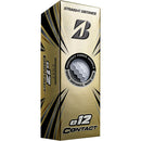Bridgestone E12 Contact Matte Golf Balls - White - Double Dozen