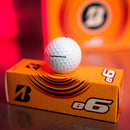Bridgestone e6 Golf Balls - White - 12 Pack
