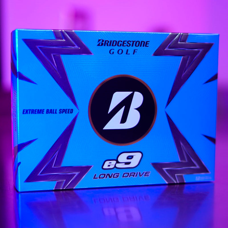 Bridgestone e9 Long Drive Golf Balls - White - 12 Pack