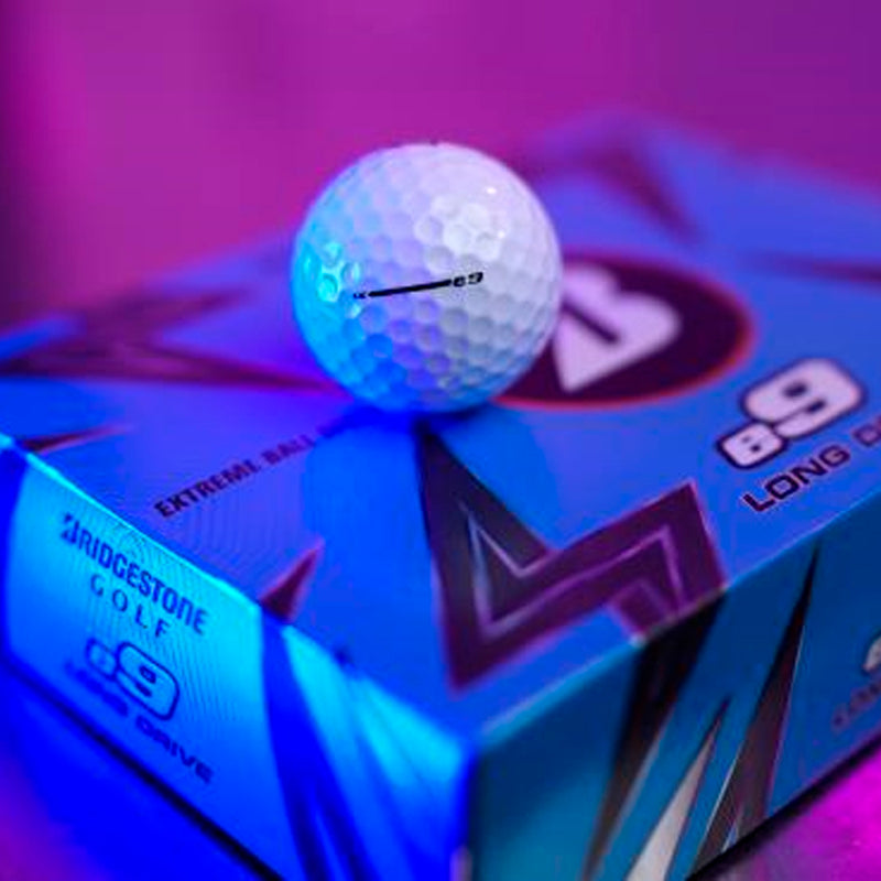 Bridgestone e9 Long Drive Golf Balls - White - 12 Pack
