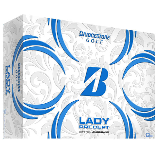 Bridgestone Lady Precept Golf Balls - White - 12 Pack