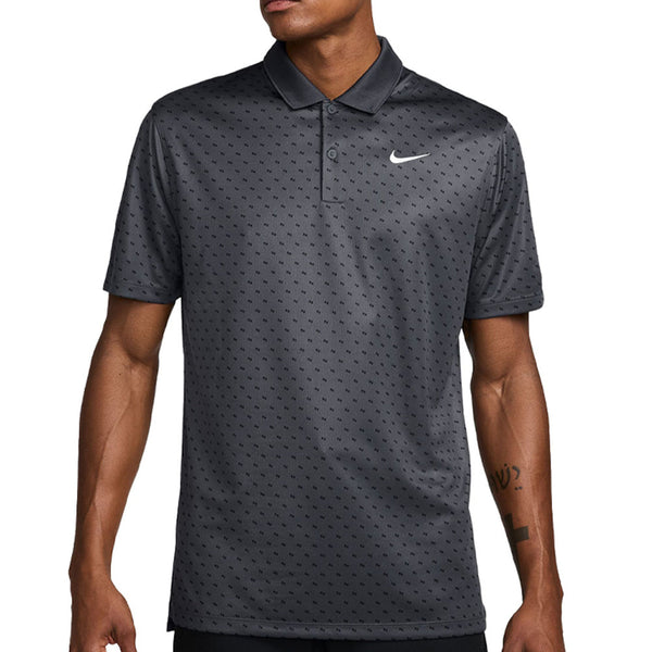 Nike Dri-Fit Victory+ Polo Shirt - Anthracite/White