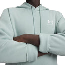 Under Armour Icon Fleece Hoodie - Enamel Blue/White