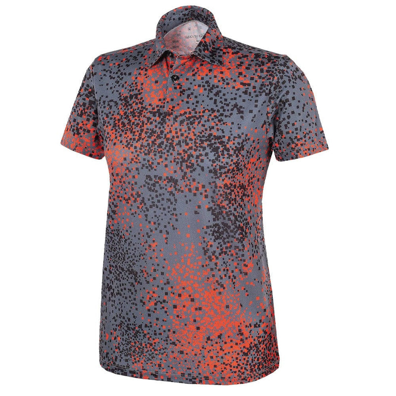 Galvin Green Junior Ruben Polo Shirt  - Black
