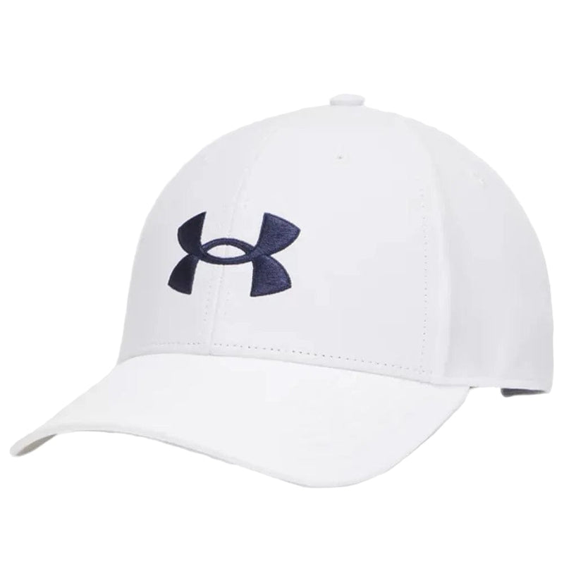 Under Armour Drive Low Adjustable Cap - White/Midnight Navy