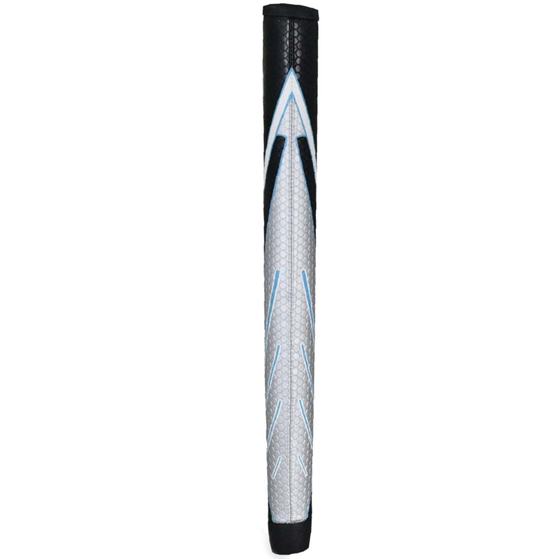 TourDri Midsize PU Putter Grip - Black/Silver/Blue