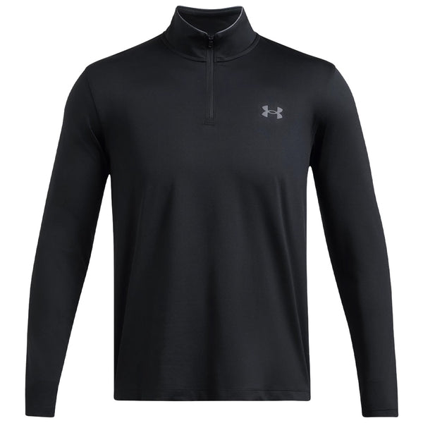 Under Armour Matchplay 1/4 Zip Pullover - Black/Pitch Gray