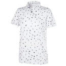 Galvin Green Junior Rowan Polo Shirt - White/Black